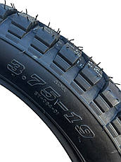 Покришка 3.75-19 66P (6PR) ТТ - камерна, (до 150км/г) "МТ", "Урал", "К-750", "Днепр", фото 4