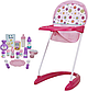 Ігровий набір коляска для ляльки, манеж, стільчик для годування, люлька-перенесення, аксесуари FiVEoNiNE T818034, фото 2