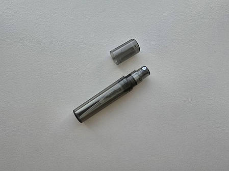 3 мл пробник димка чорний пластиковий з розпилювачем, спреєм тестер фиолка для парфумерії, парфумів, туалетної води, атомайзер, фото 1