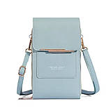 Жіноча сумка клатч через плече гаманець міні сумка для телефону 8 кольорів, фото 10