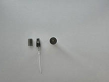 5 - 5.3 мл пробник димка чорний пластиковий з розпилювачем спрей, флакон, тестер, атомайзер, фото 4