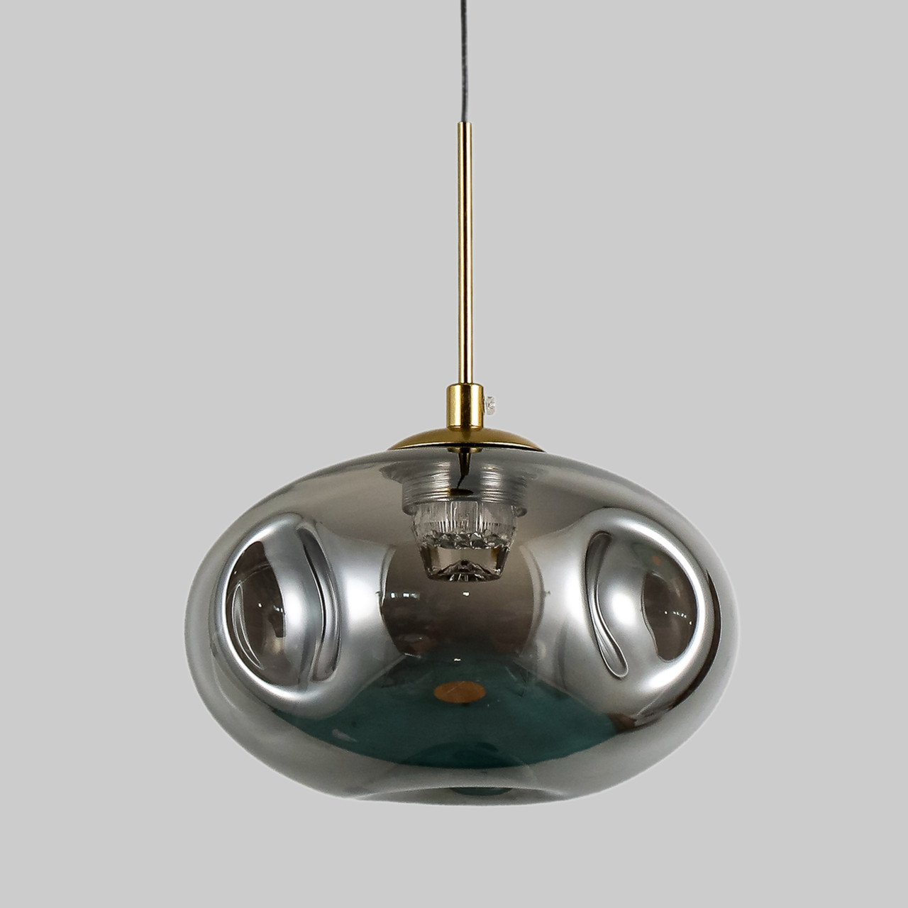 Дизайнерский led підвіс 3W з графітовим плафоном (800-P3308M-1led SM)