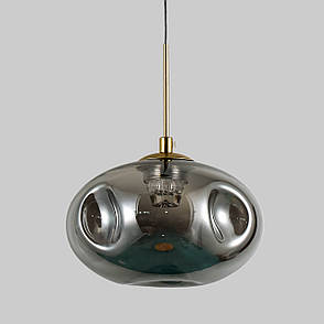 Дизайнерский led підвіс 3W з графітовим плафоном (800-P3308M-1led SM), фото 1