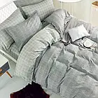 Комплект постільної білизни сатин твил Вілюта євро розмір 775