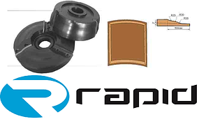 ФРЕЗА,З МЕХАНІЧНИМ КРІПЛЕННЯ ТВЕРДОСПЛАВНИХ НОЖІВ, ДЛЯ ВИГОТОВЛЕННЯ ФІЛЬОНКИ