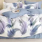 Комплект постільної білизни сатин твил Вілюта сімейний розмір 777