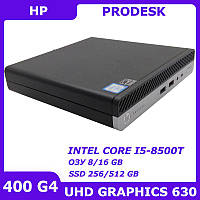 HP ProDesk 400 G4 i5-8500T 8/256 GB DisplayPort DP-HDMI WiFi+BT