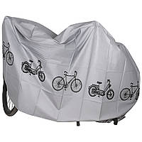 Чохол для велосипеда або скутера від дощу Поліестер 110х200 см Сірий
