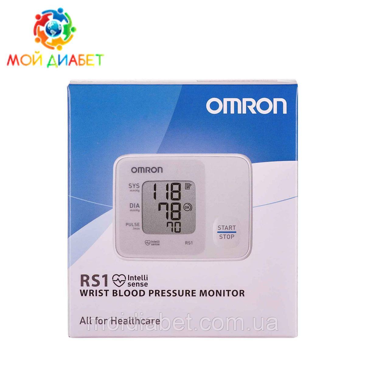 Тонометр автоматичний Omron RS1 (HEM-6120-E), фото 1
