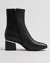 Черевики жіночі Berkonty 394100 чорна шкіра, фото 4