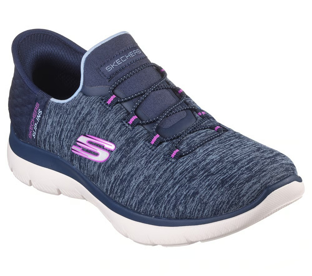 Жіночі кросівки Skechers Slip-Ins- Summits - Dazzling Haze 35,5 (5,5 US) 23 см Синій 1159843379, фото 1