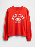 Жіночий світшот GAP з принтом 1159843441 (Червоний XL), фото 5