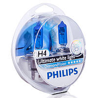 Лампа фарная H4 Diamond Vision 5000K (пр-во Philips)