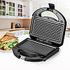 Сендвічниця-вафельниця Maestro MR-709 3 в 1 | Сендвічі, вафлі, горішки, фото 7