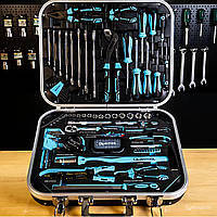Комплект инструментов для дома и работы Q25100 Набор инструментов для ручной работы 110 шт Удобный набор инструментов в чемодане