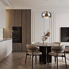 Бронзова люстра led 18W з графітовим плафоном (800-P8057 led SM), фото 3