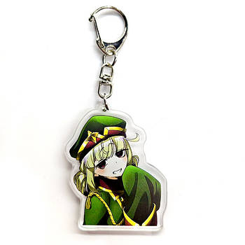 "Ківі Арага (Я захоплююся чарівними дівчатами і / Gushing over Magical Girls)" брелок акриловий двосторонній з уф-друком