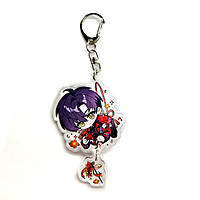 "Зейн / Zayne (Кохання та Глибокий космос / Love and deepspace)" брелок акриловий двосторонній з уф-друком