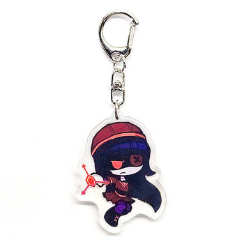 "Долл (Дрони-вбивці / Murder Drones)" брелок акриловий двосторонній з уф-друком