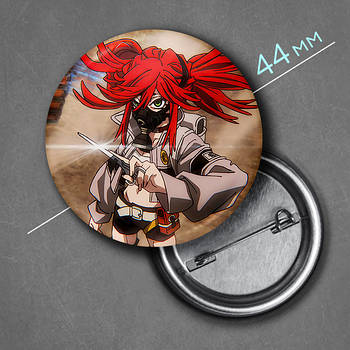 "Рійо (Гачіакута / Gachiakuta)" значок круглий на булавці Ø44 мм