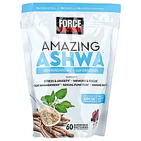 Force Factor, Amazing Ashwa, потрійна ягода, 60 жувальних таблеток Дніпр Дніпро