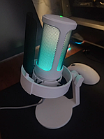 Мікрофон для стриму 110дБ мікрофон для подкастів з підсвічуванням RGB 24біт мікрофон для підключення до пк -40 дБ