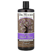 Dr. Woods, Необроблене чорне мило, оригінальне, 946 мл (32 рідк. унці.)