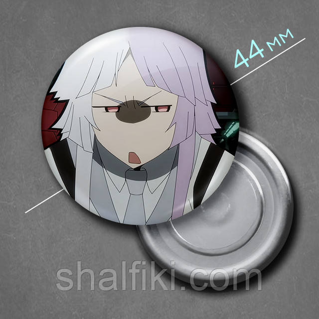 "Тацухіко Шібусава (Проза бродячих псів / Bungo stray dogs)" магніт круглий Ø44 мм, фото 1