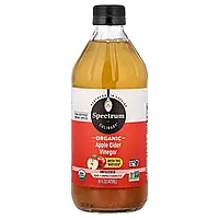 Spectrum Culinary, органічний яблучний оцет, нефільтрований, 473 мл (16 рідк. унцій)