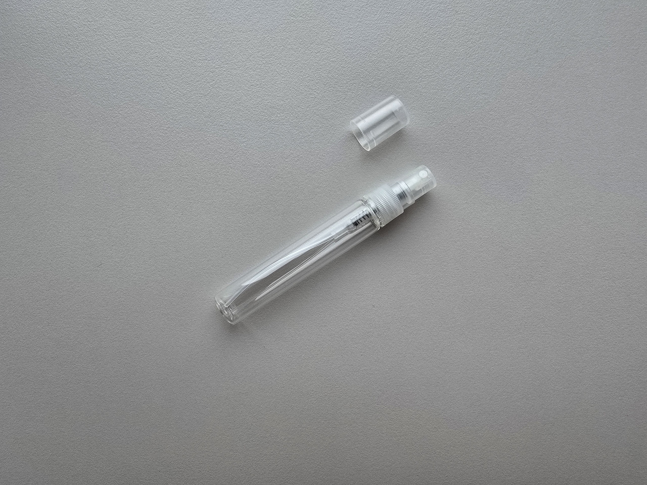 8 мл Олівець скляний прозорий з прозорим спреєм, флакон, пляшка, атомайзер