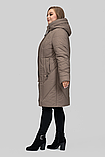 Зимове жіноче пальто прямого силуету Альбіна, розміри 50-60, фото 8