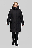 Зимове жіноче пальто прямого силуету Альбіна, розміри 50-60, фото 2