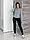 Спортивний жіночий костюм двійка облягаючі лосини та кофта на блискавці, фото 7