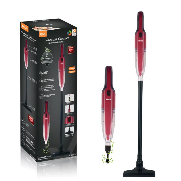 Бездротовий ручний пилосос вертикальний 2 в 1 RAF R.8823 D, фото 1