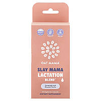 Oat Mama, Slay Mama, суміш для лактації, 60 вегетаріанських капсул Дніпро