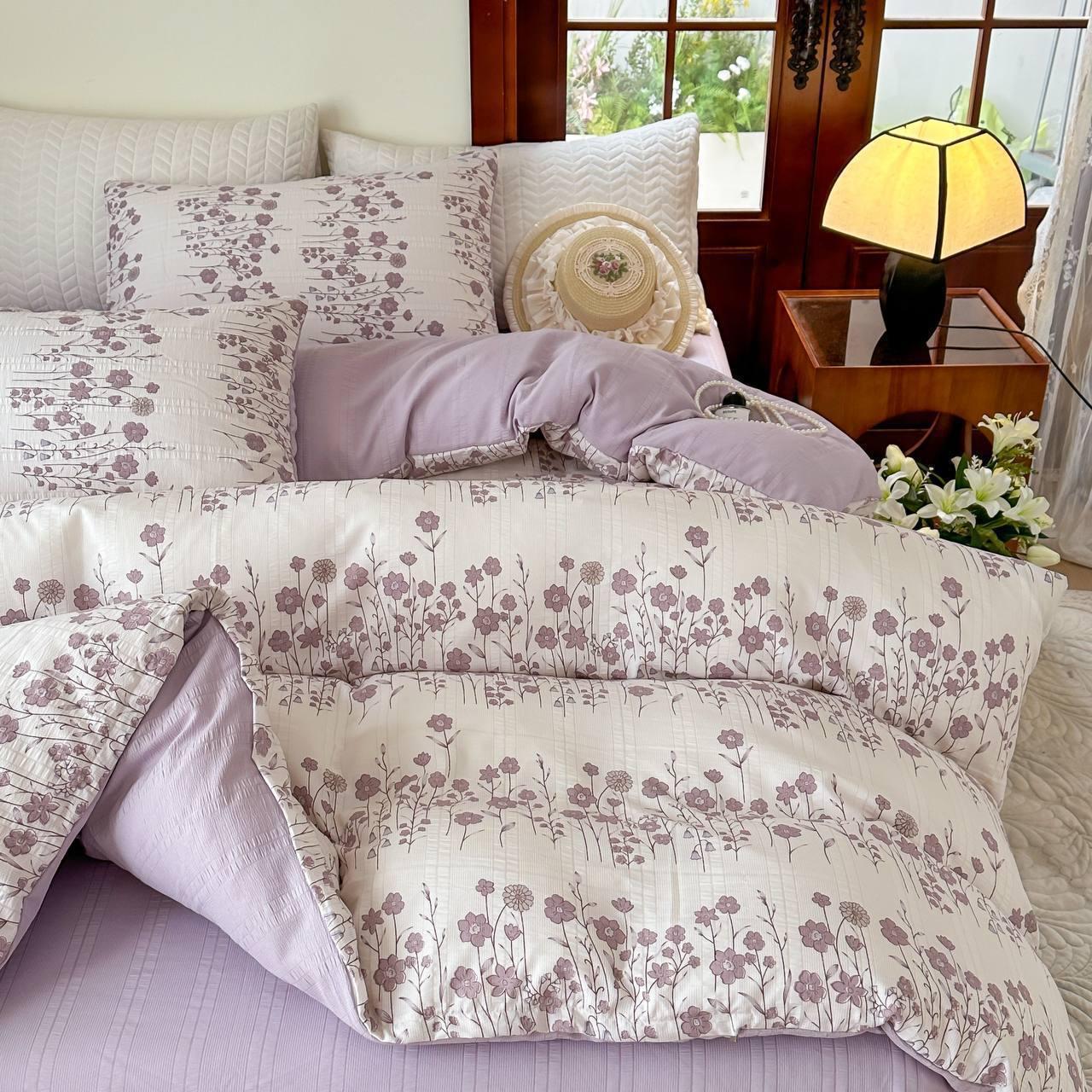 Постільна білизна літня Євро муслін жатка