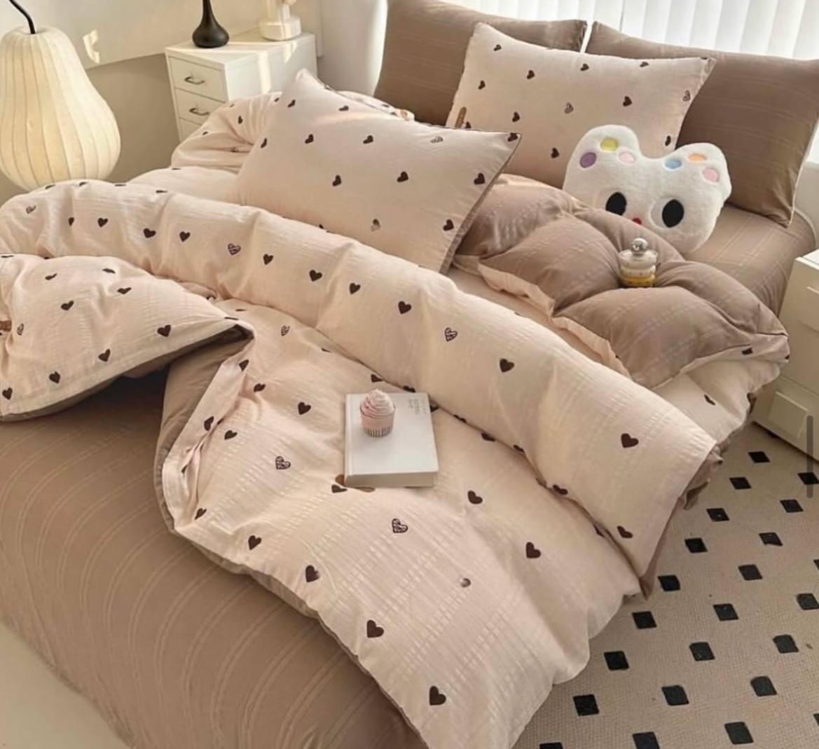 Постільна білизна літня Євро муслін жатка