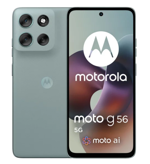 Смартфон Motorola moto g56 5G 8/256GB Gray Mist 120Hz (PB7Y0026PL)