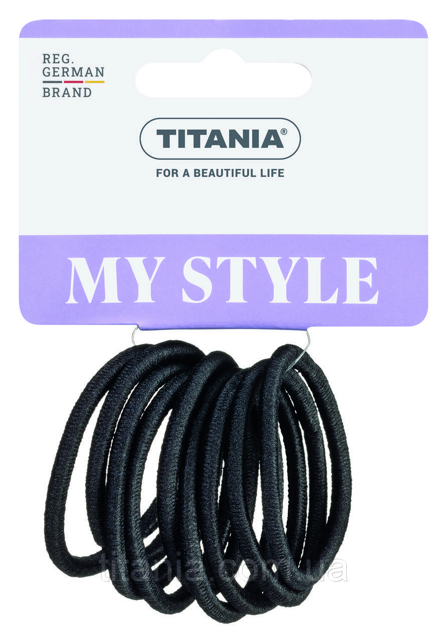 Набір гумок для волосся TITANIA 7808, фото 1