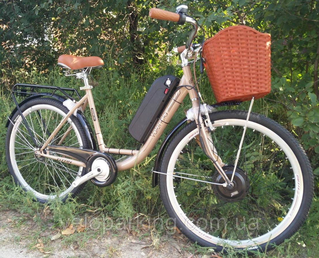 Електровелосипед 26 Titan 3500W, 36V10AH, 18A мотор-колесо MXUS міська жіноча дорожня Україна, фото 1