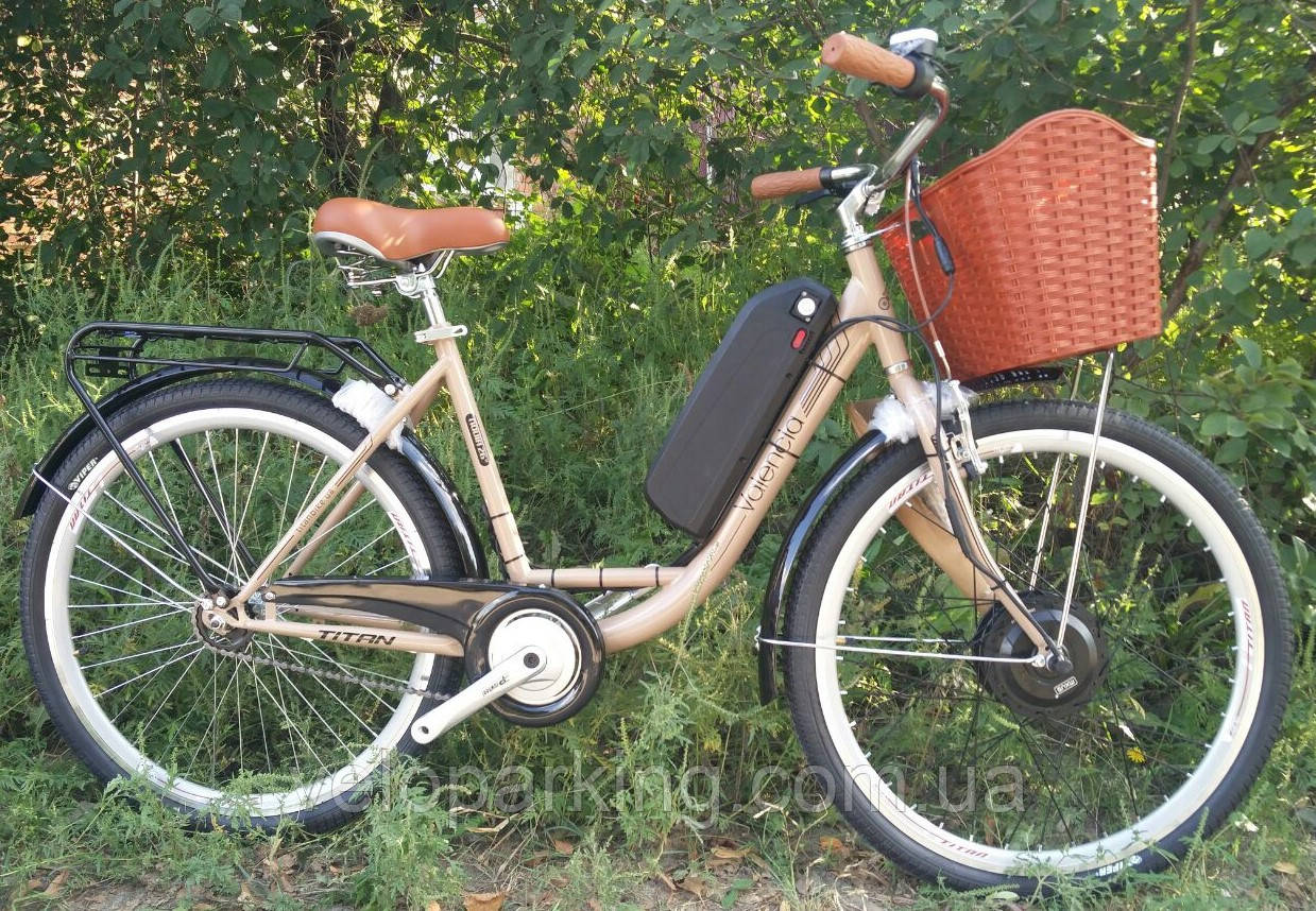 Електровелосипед 26 Titan 3500W, 36V10AH, 18A мотор-колесо MXUS міська жіноча дорожня Україна