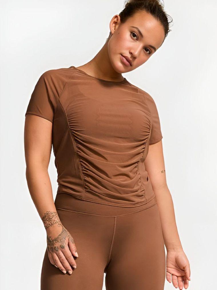 Жіноча футболка Victoria's Secret 1159843494 (Коричневий XS), фото 1