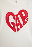 Дитяча футболка GAP з принтом 1159843515 (Молочний S), фото 3