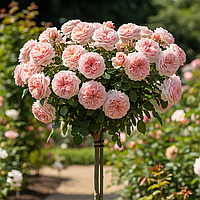 Саджанці чайно-гібридної троянди Джульєтта на штамбі (Rose Juliet)