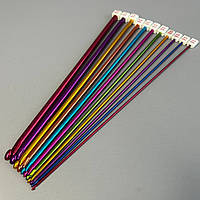 Набір гачків для туніського в'язання 11 шт (2-8 мм)