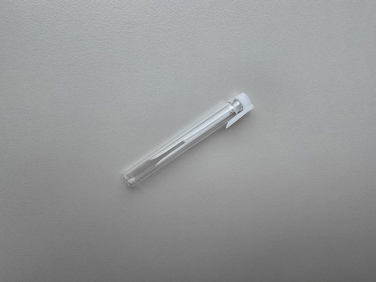 5 мл флакончик прозорий скляний з білим ковпачком пробник тестер фіолка мініатюра для парфумерії