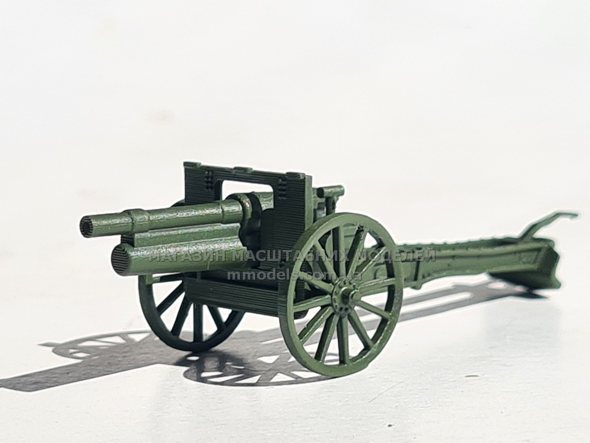 Модель  дивізійна гармата 76 mm gun 1903 /1930, масштаба 1/87, H0, фото 1