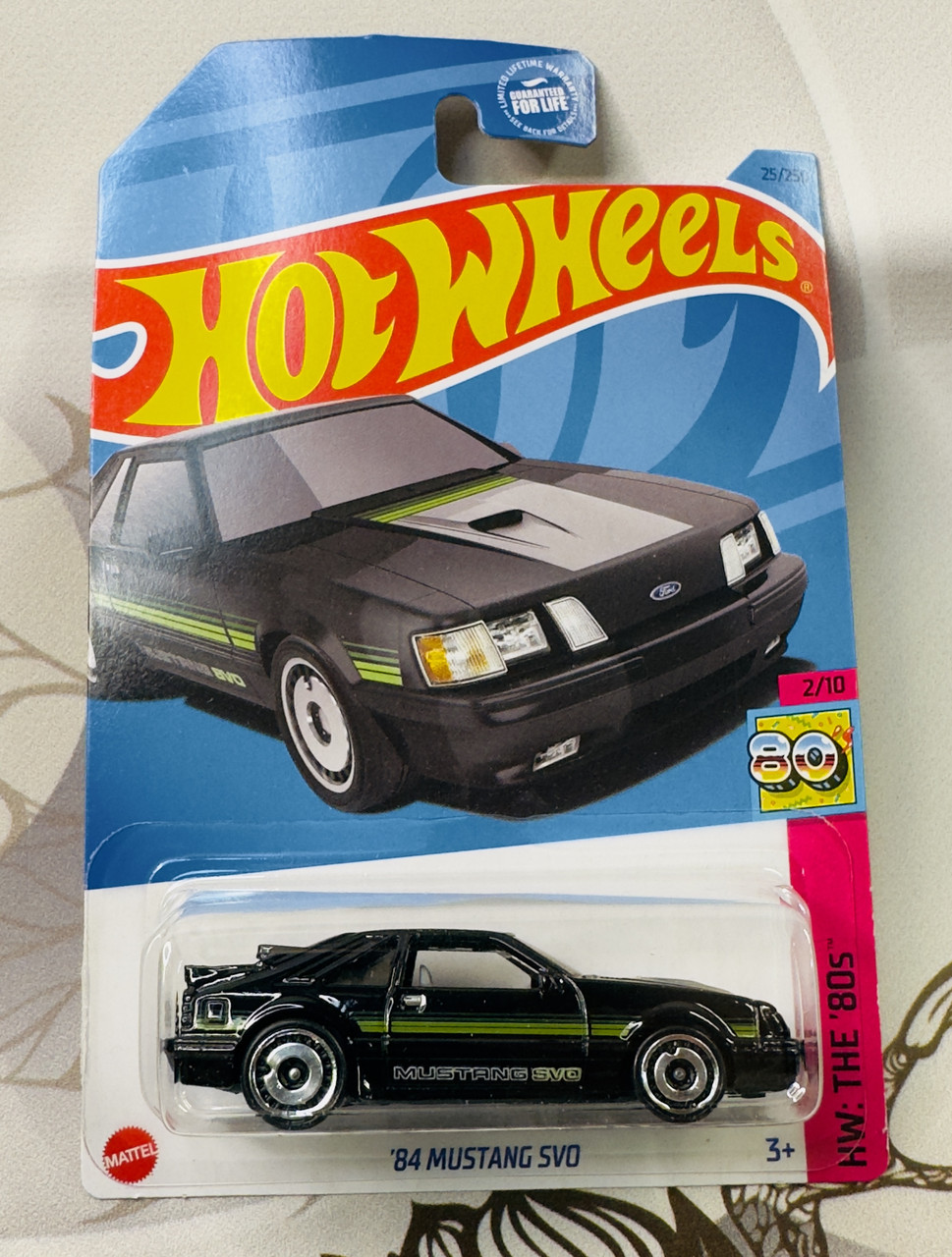 Колекційна машинка Хот Вілс Hot Wheels 84 Mustang SVO