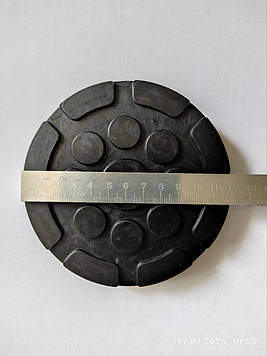 Гумова накладка на лапи підіймачів 120х17 ммКод/Артикул 482.120.17