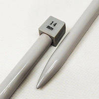 Спиці для в'язання прямі 14 мм